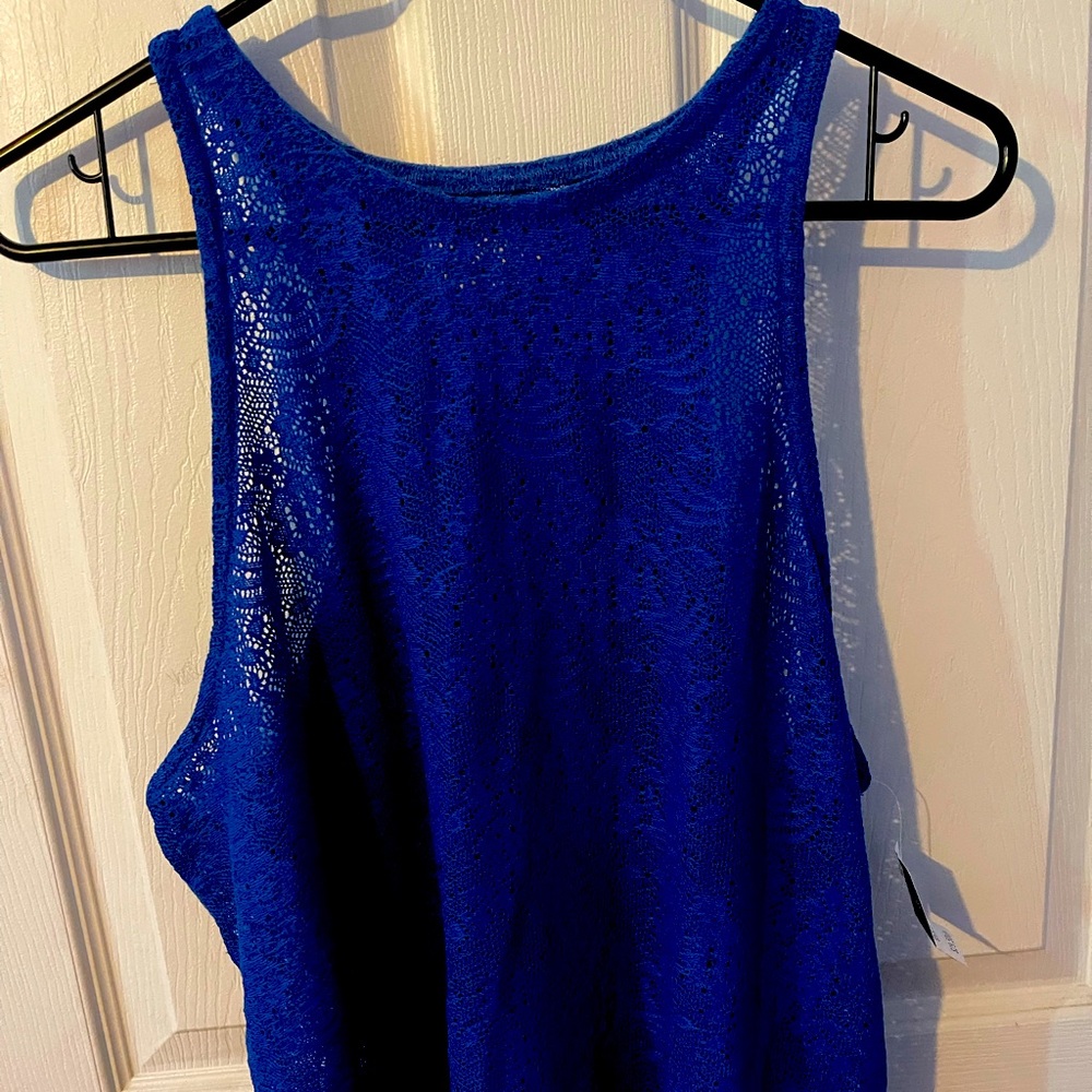 NWT Mesh print Hollister Tank Top!